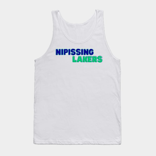 Nipissing Lakers Tank Top by stickersbyjori